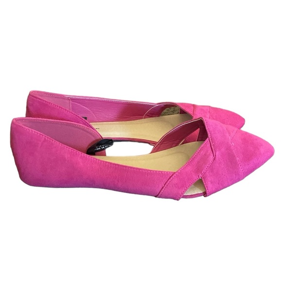 🎊3 FOR $10 LILY MORGAN WOMENS SIZE 6 FLATS PINK - Picture 2 of 8